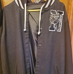 Naruto Varsity letter jacket N